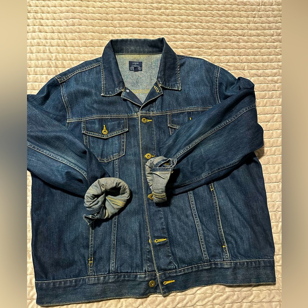 Dark Denim JCrew Jacket XXL